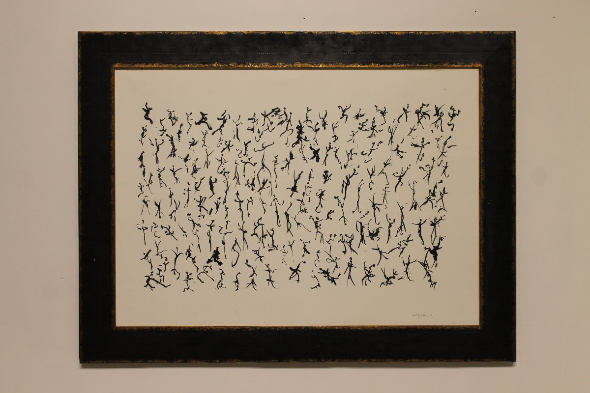 Henri Michaux - Indian Ink On Arches Paper-photo-2