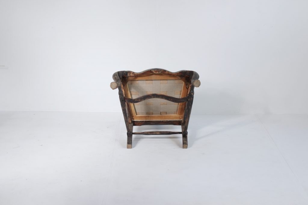 Office Armchair, Rococo Period. Sweden.-photo-1