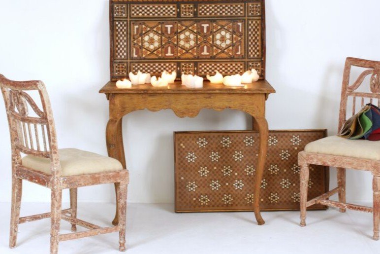 Lovely Console/table From The Rococo Period, Sweden.