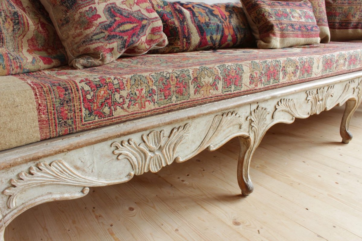 Swedish Period Rococo Sofa-photo-4