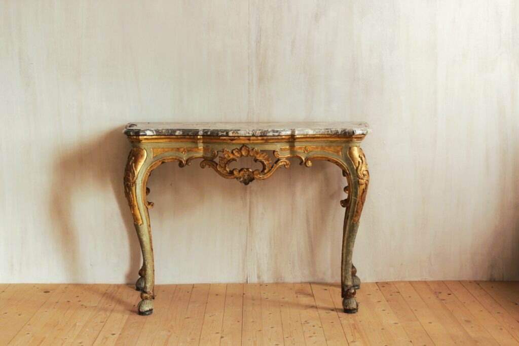 Italian Console From The 18th Century. -photo-2