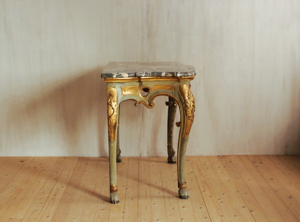 Italian Console From The 18th Century. -photo-4