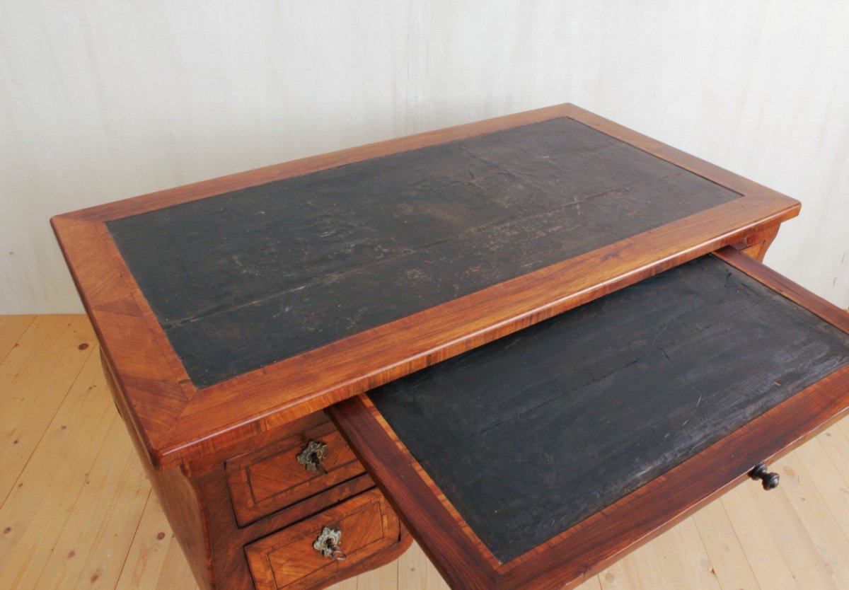 Italian Marquetry Desk -photo-4