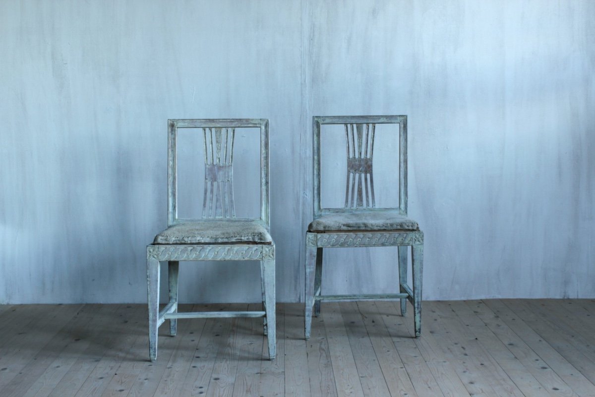 Pair Of Swedish Chairs 