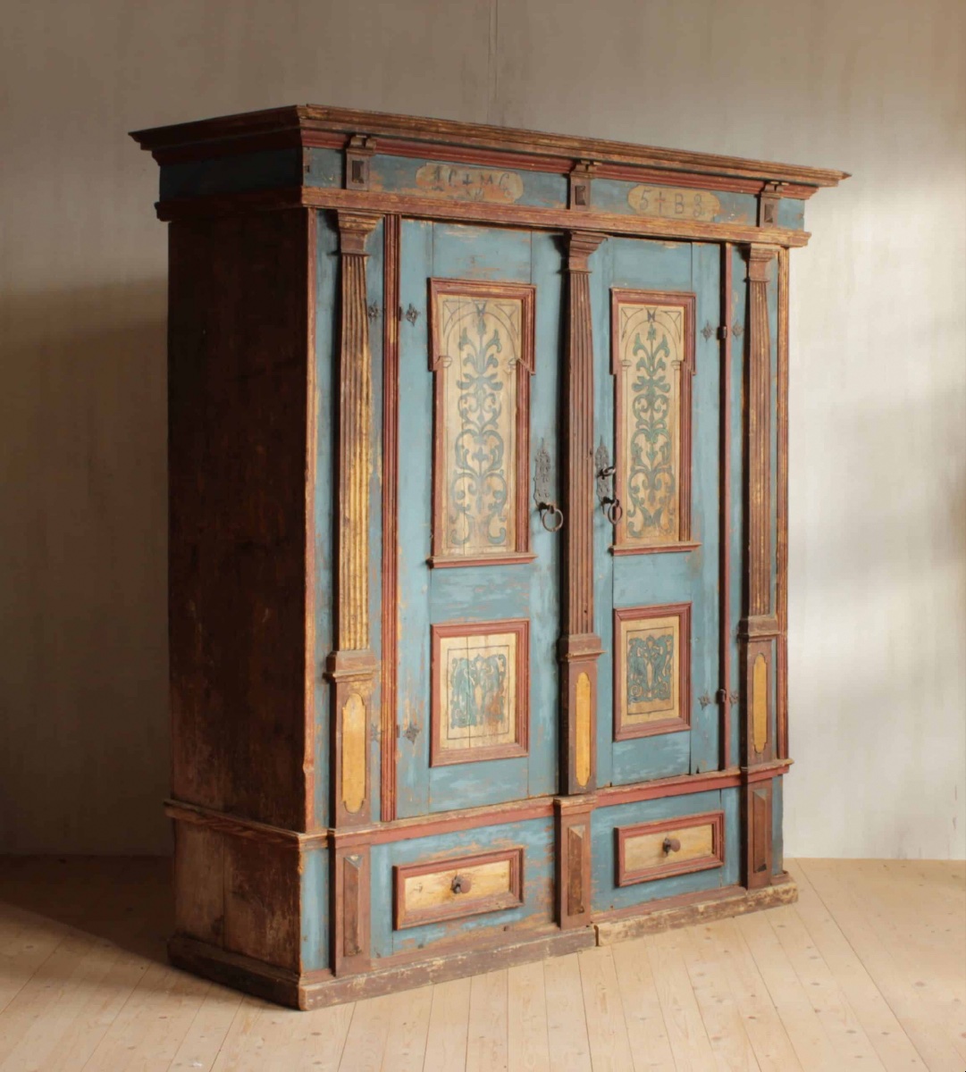 Armoire Suisse 17eme Siecle-photo-3