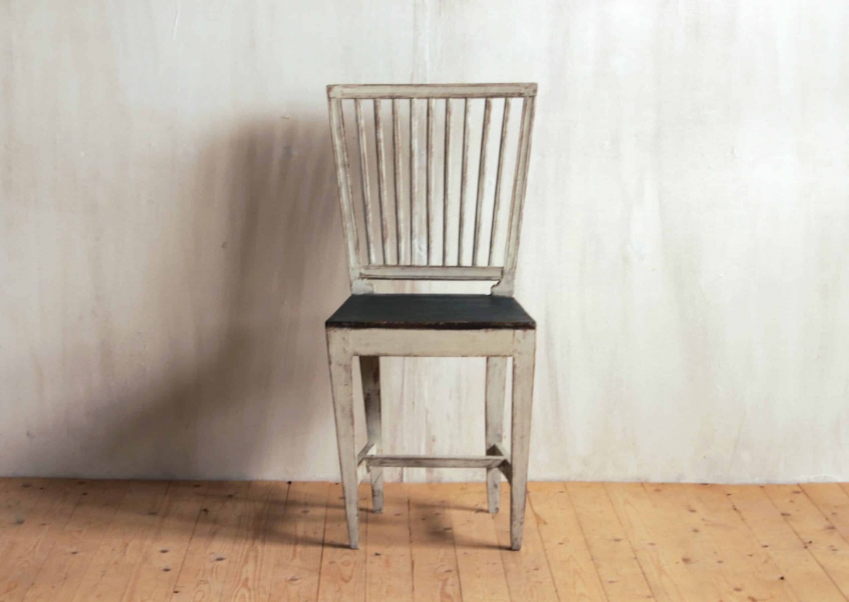 Set Of 7 Gustavian Chairs-photo-3