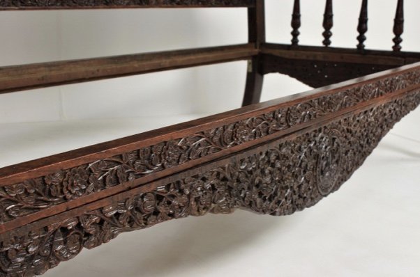 Indian Sofa Late 19th Century-photo-2