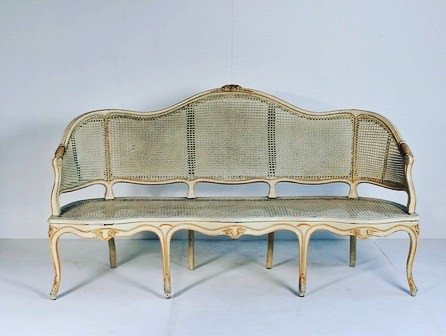 18th Century Caned Sofa