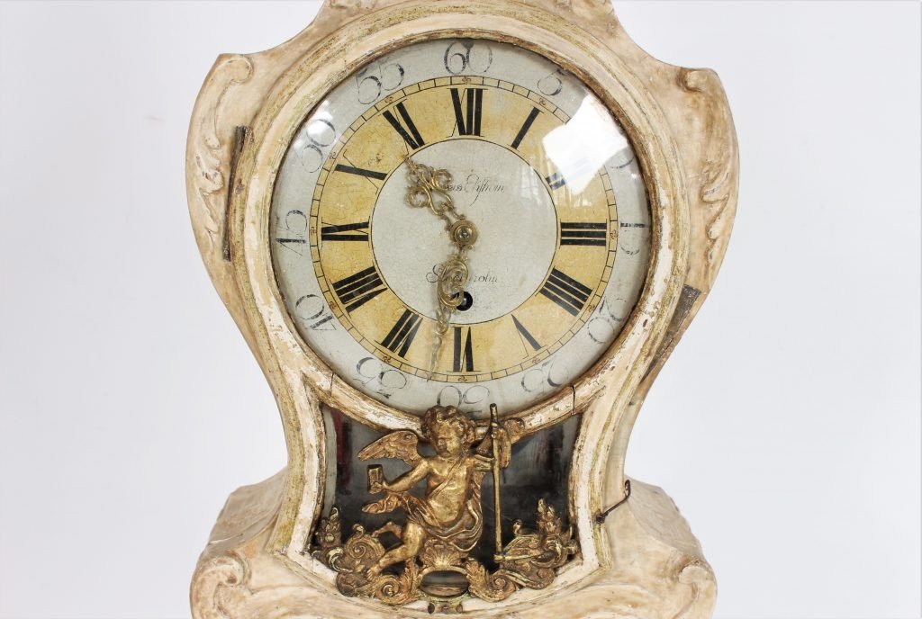 Swedish Clock Rococo Period 1750-60-photo-3