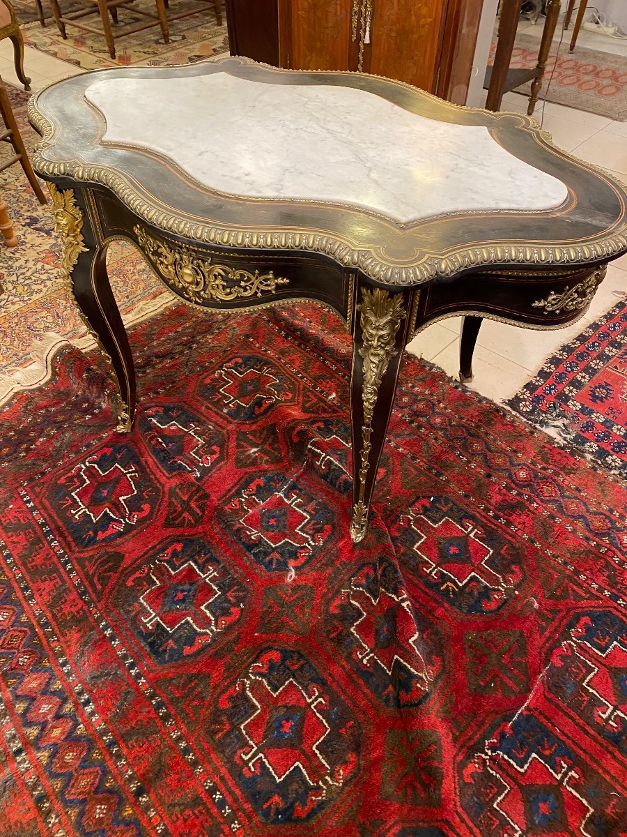 Napoleon III Violin Middle Table-photo-3