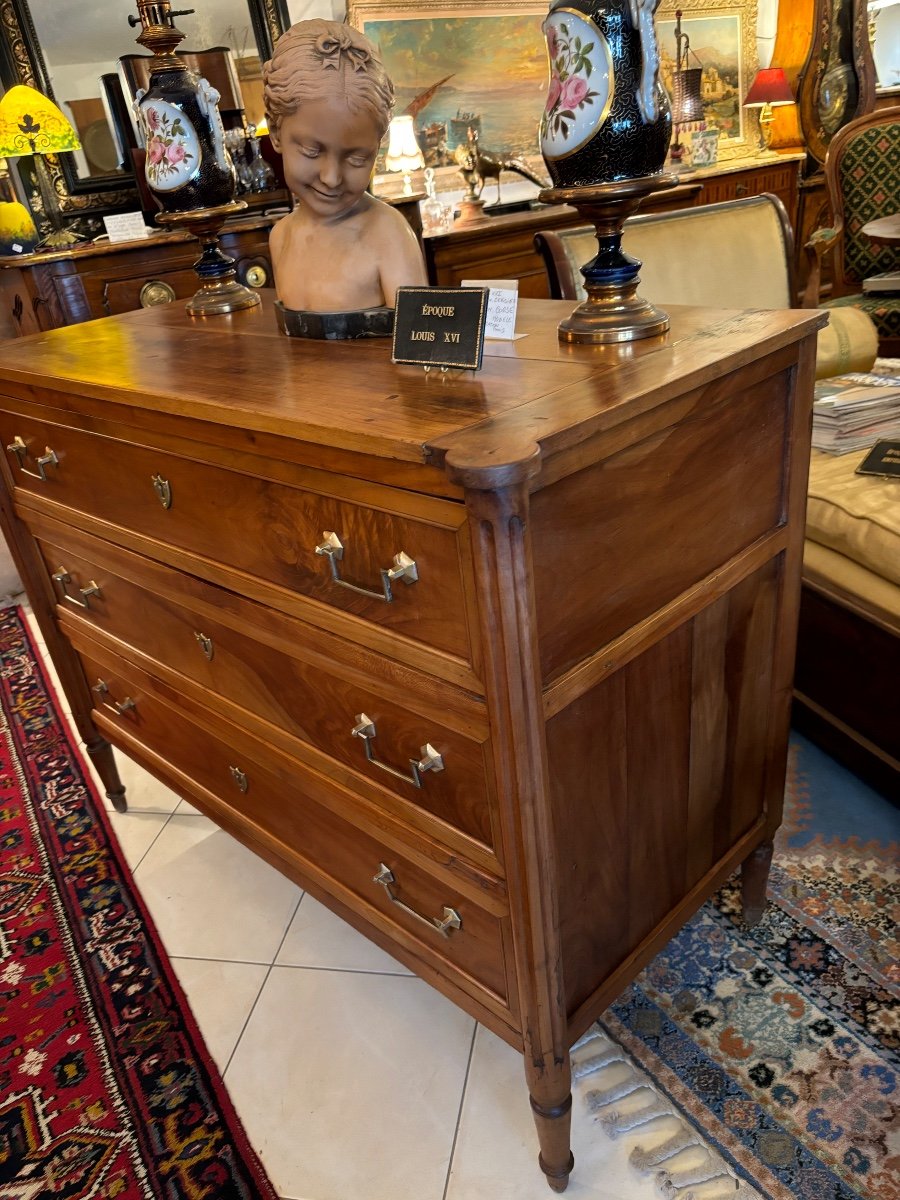 Louis XVI Period Chest Of Drawers -photo-3