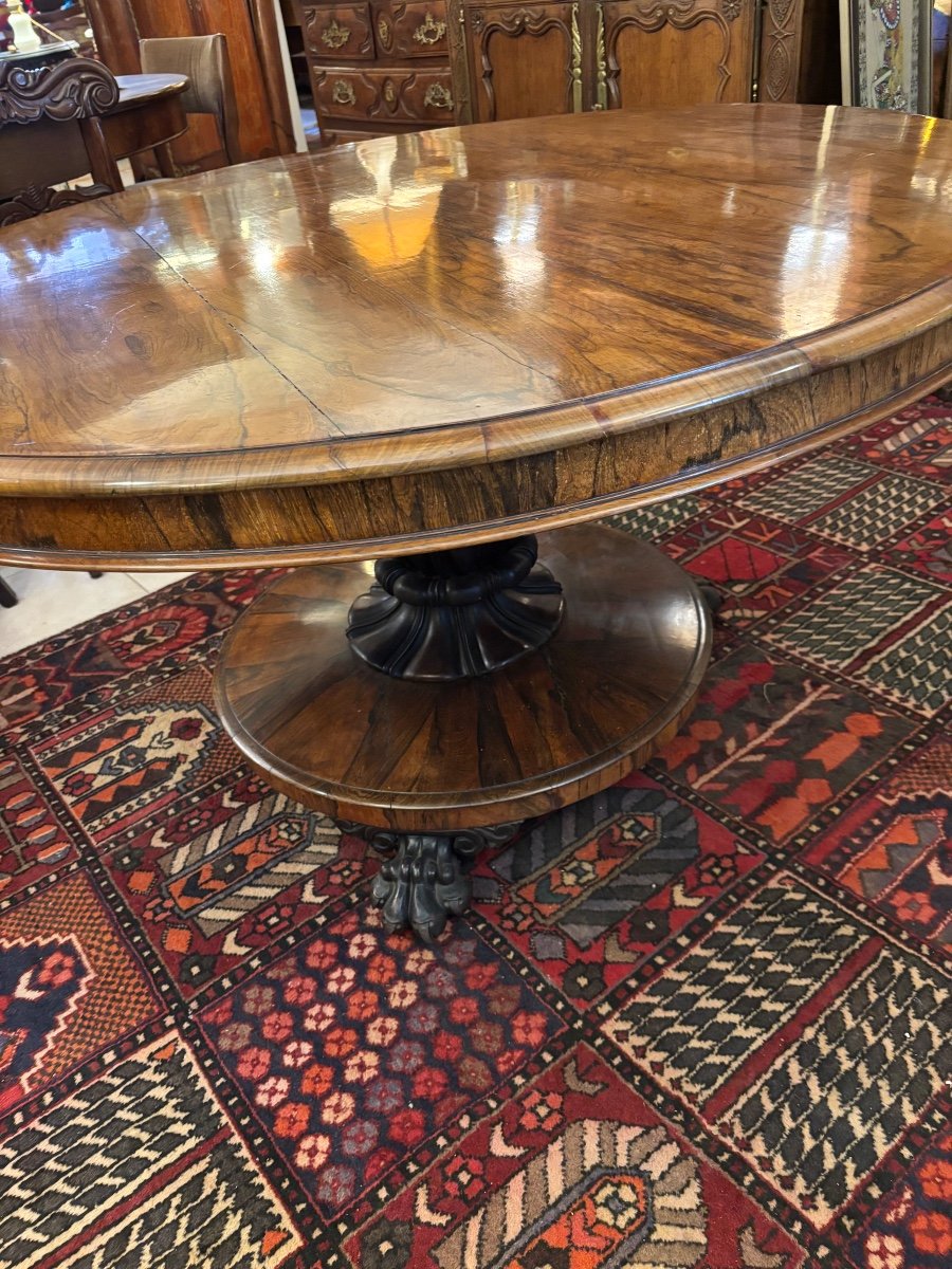 19th Century Rosewood Gueridon Table -photo-3