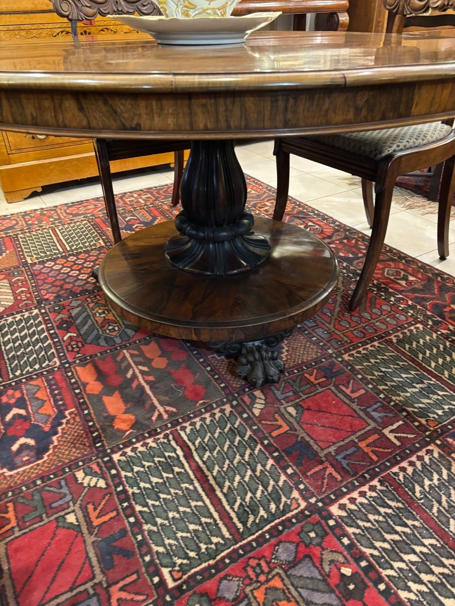 19th Century Rosewood Gueridon Table -photo-8