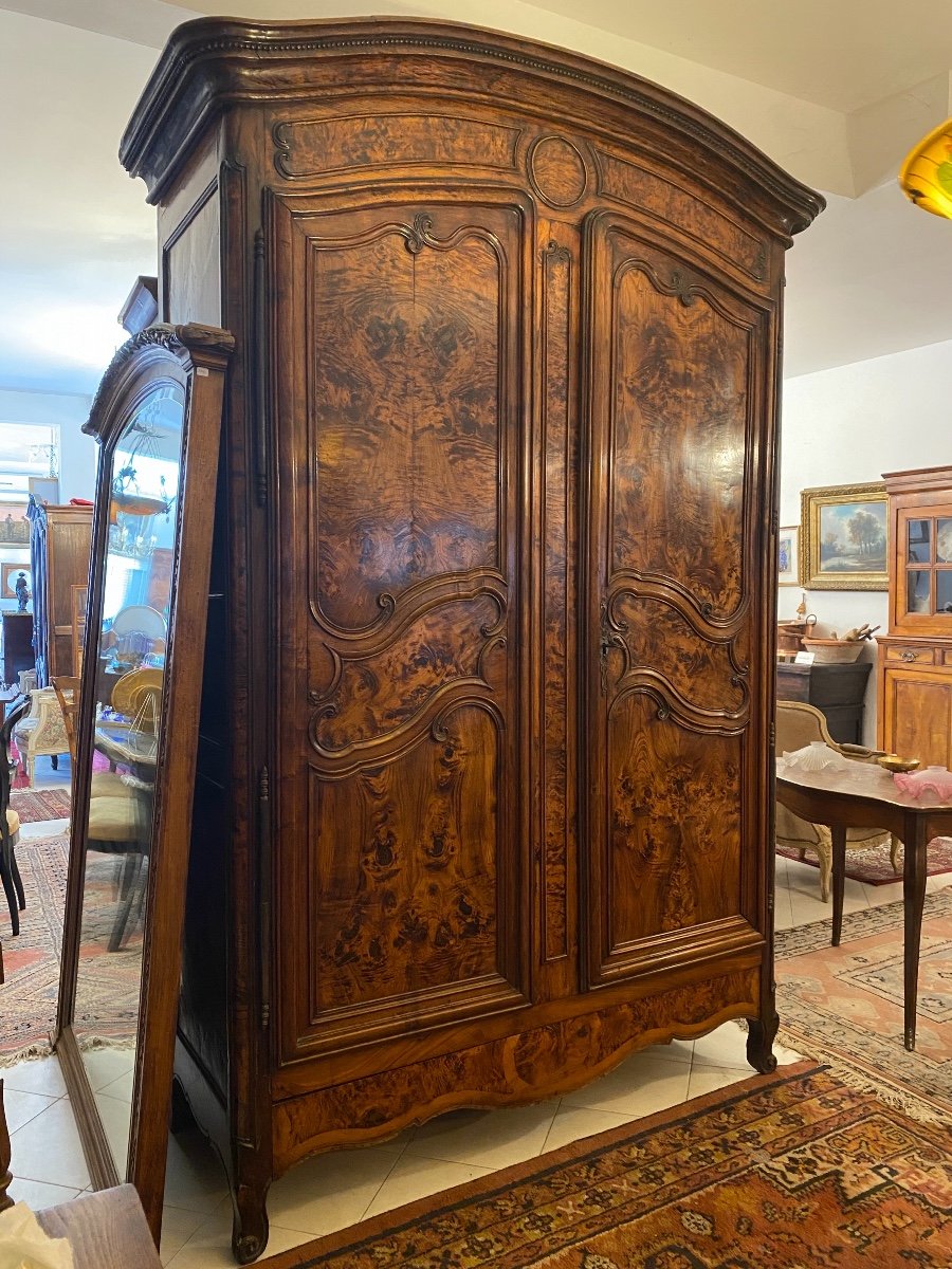 Belle Armoire Bressane Époque XVIII SiÈCLE -photo-2