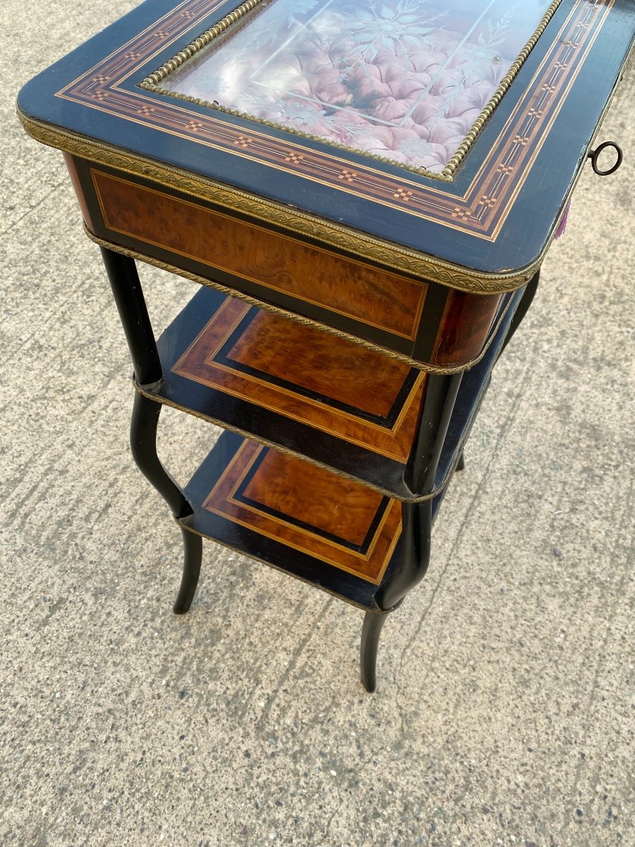 Small Showcase Table Napoleon III Period-photo-5