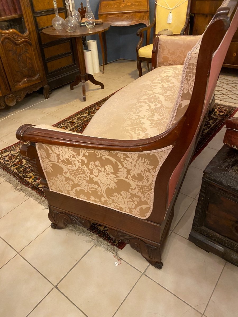 Beautiful Bench Napoleon III Period-photo-3