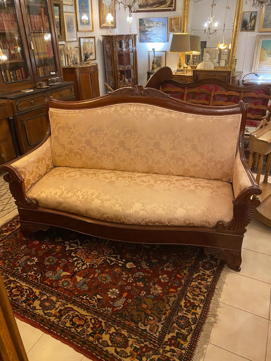 Belle Banquette Époque NapolÉon III 