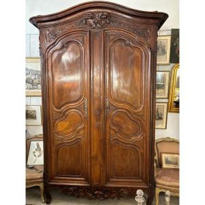 TRÈS BELLE ARMOIRE PROVENÇALE ÉPOQUE 18IEME