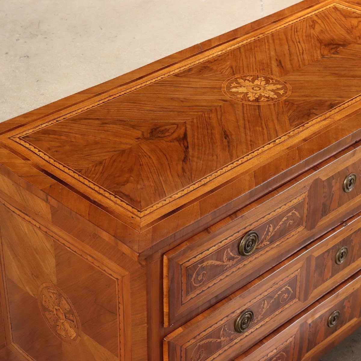 Pair Of Neoclassical Chests Of Drawers-photo-3