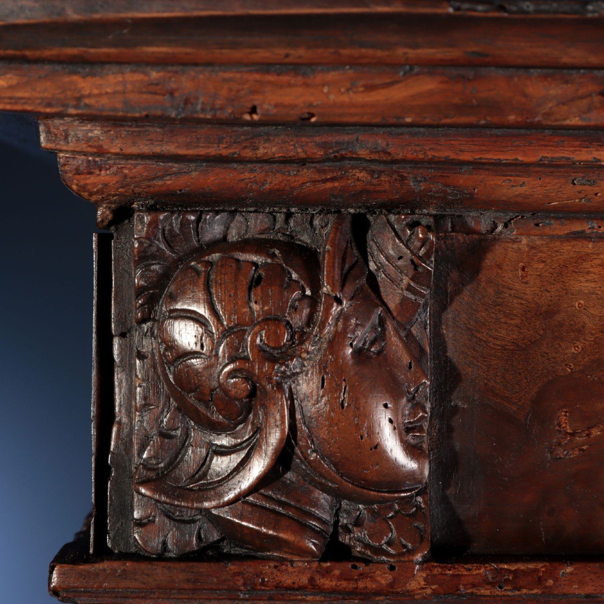 Cabinet Walnut Italy XVI-xvii Century-photo-2