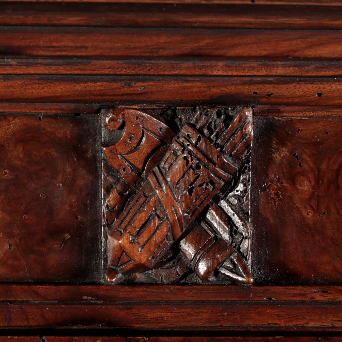 Cabinet Walnut Italy XVI-xvii Century-photo-3