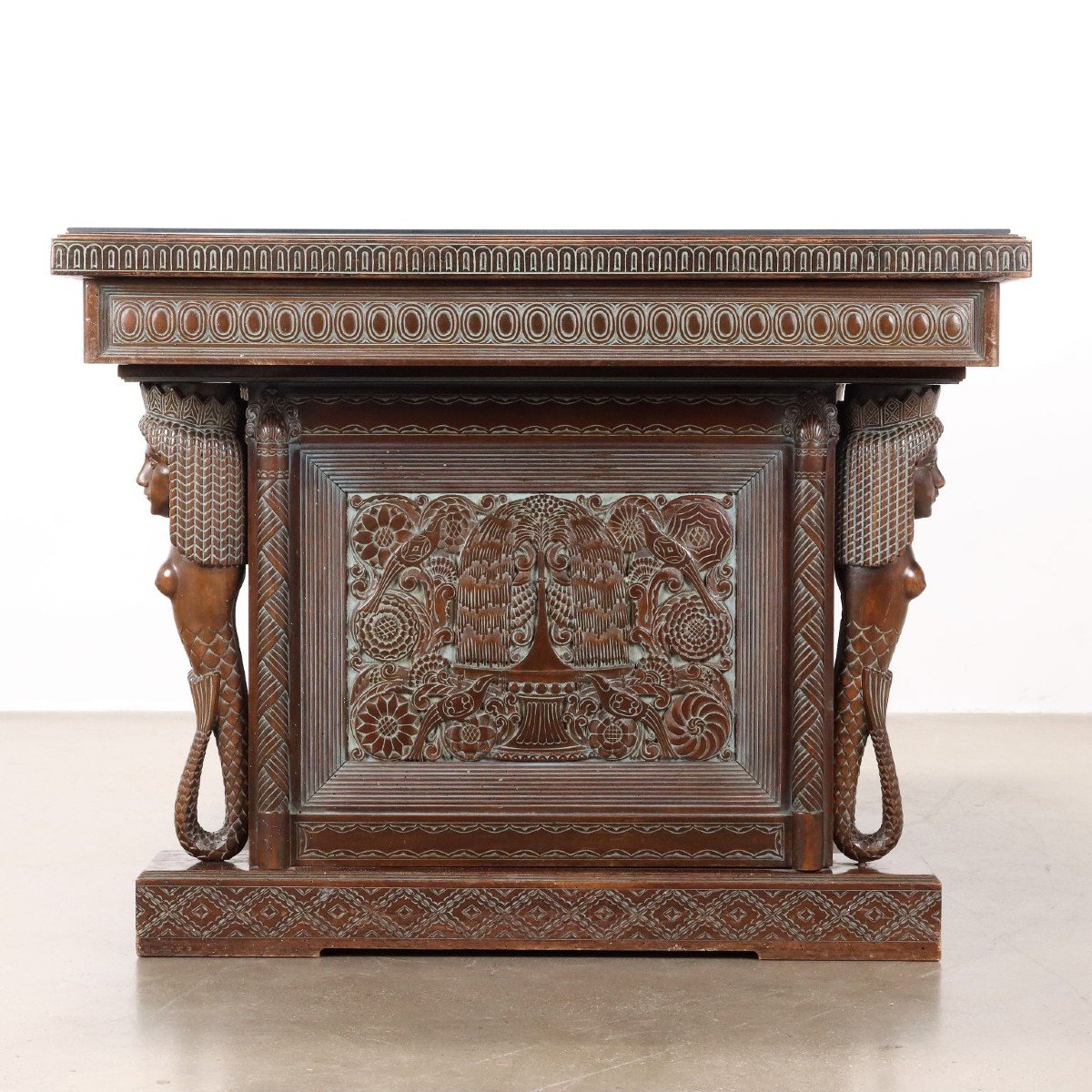 Carved Wooden Table-photo-3