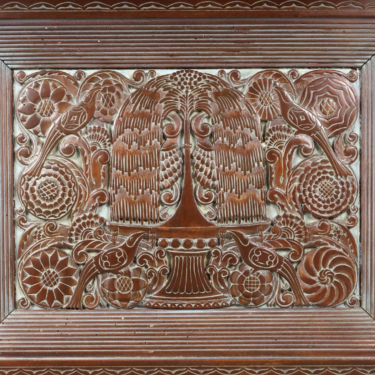 Carved Wooden Table-photo-4