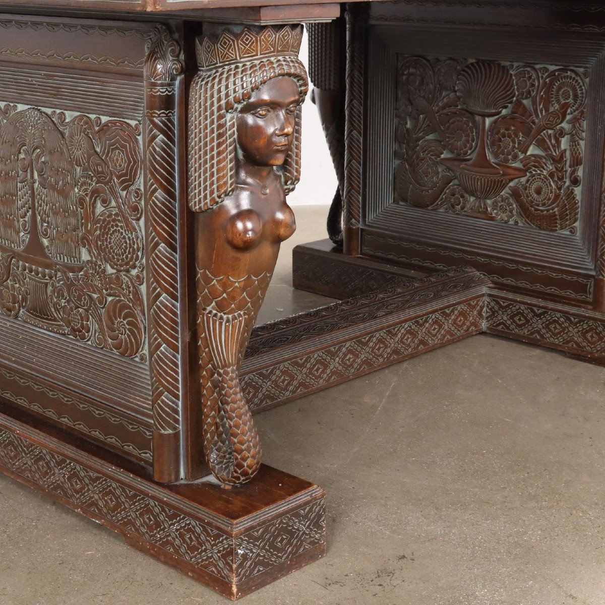 Carved Wooden Table-photo-1