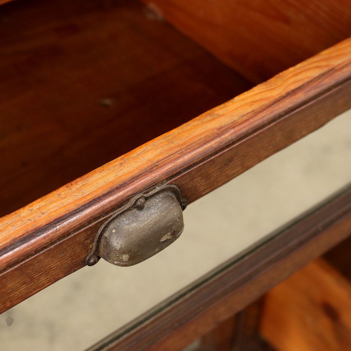 Antique Shop Counter With Drawers Larch Italy XX Century-photo-4