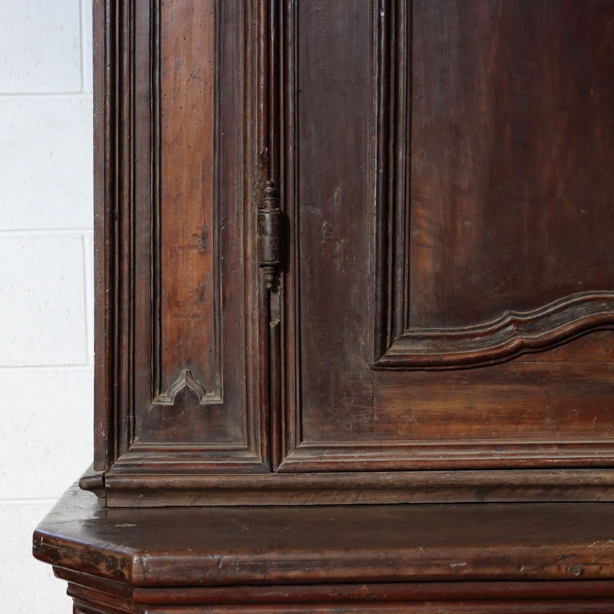 Antique Cupboard Walnut Poplar Italy XVIII Century-photo-3