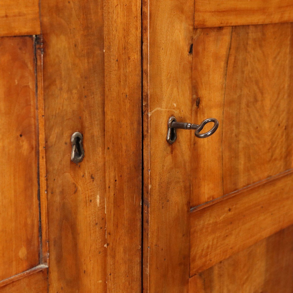 Armoire Ancien Charles X Noyer Peuplier Tiroir Du XIXe Siècle-photo-1