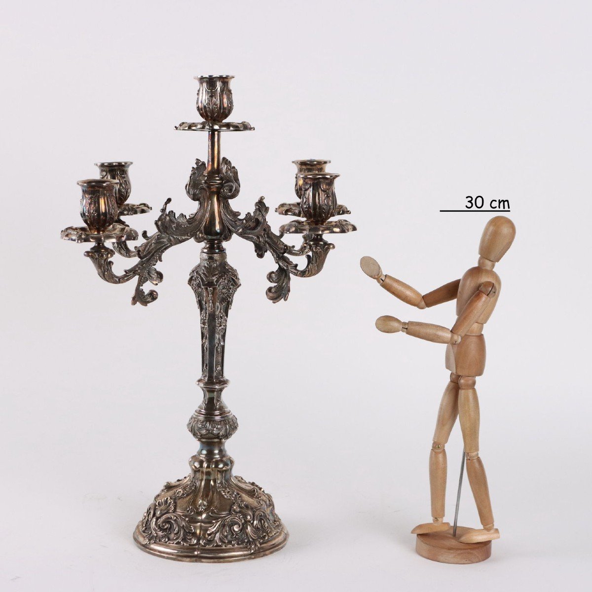 925 Silver Candelabra Mazzuccato Milano-photo-2