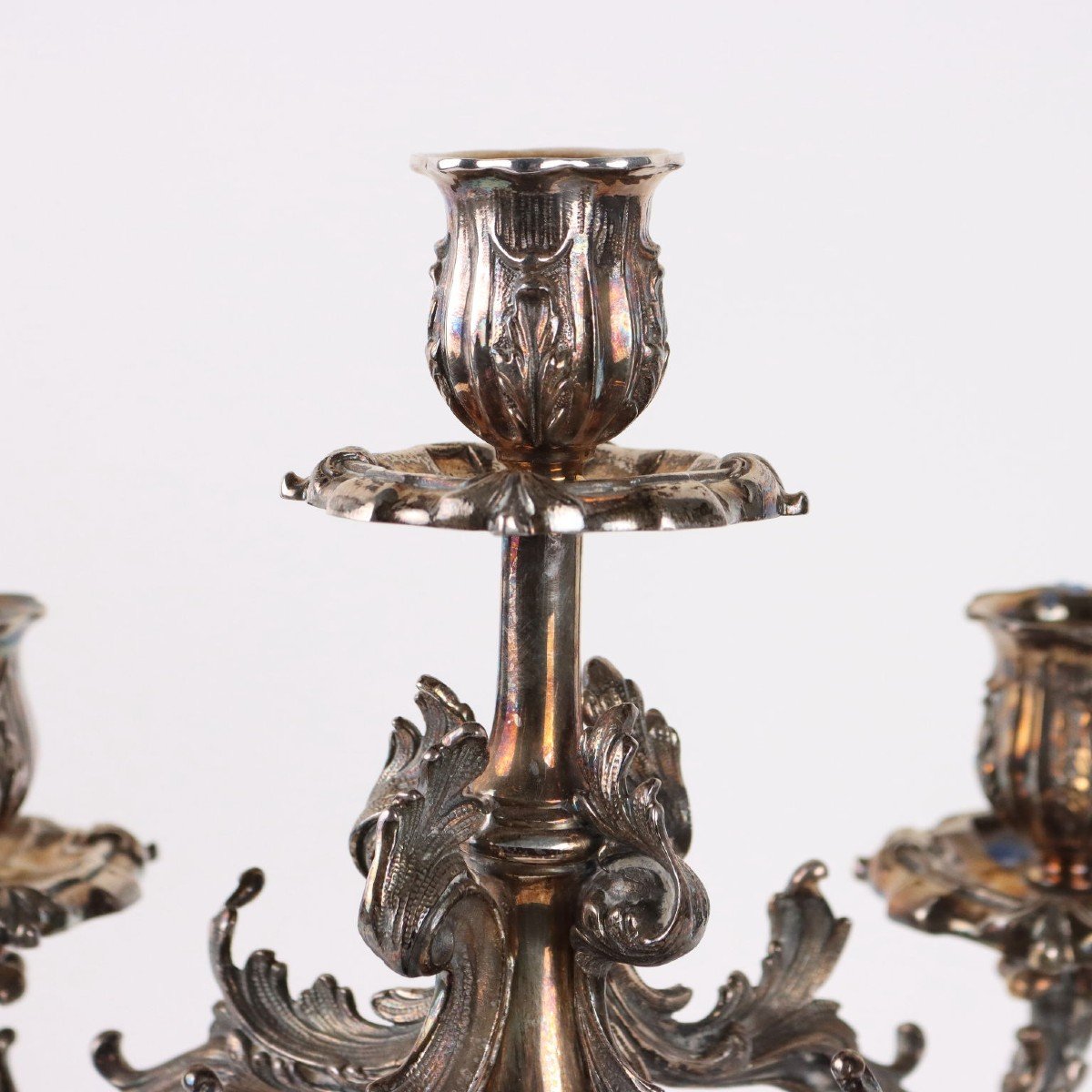 925 Silver Candelabra Mazzuccato Milano-photo-3