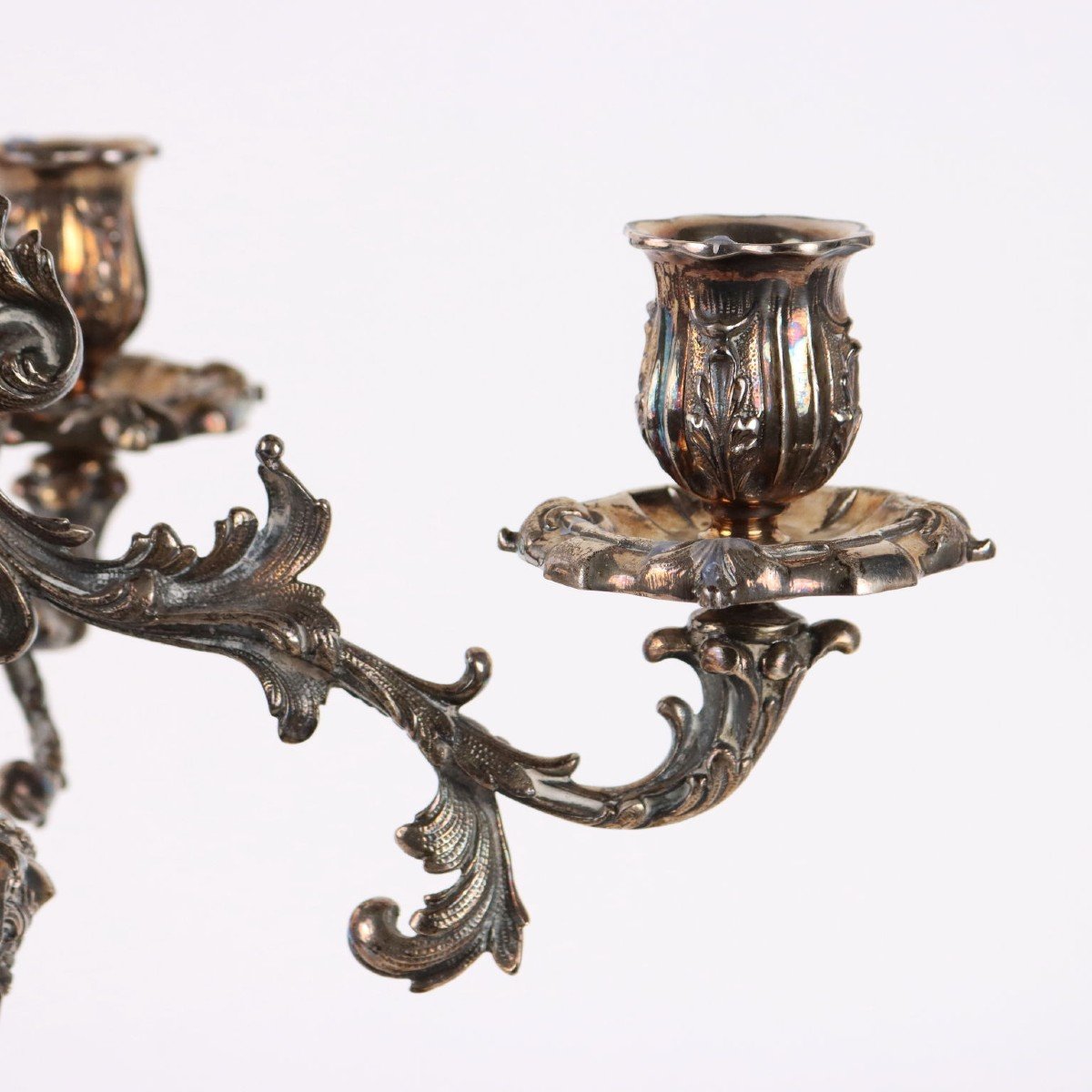 925 Silver Candelabra Mazzuccato Milano-photo-4