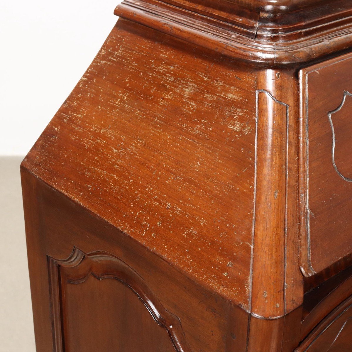 Baroque Drop-leaf Cabinet Parma Third Quarter 18th Century-photo-4