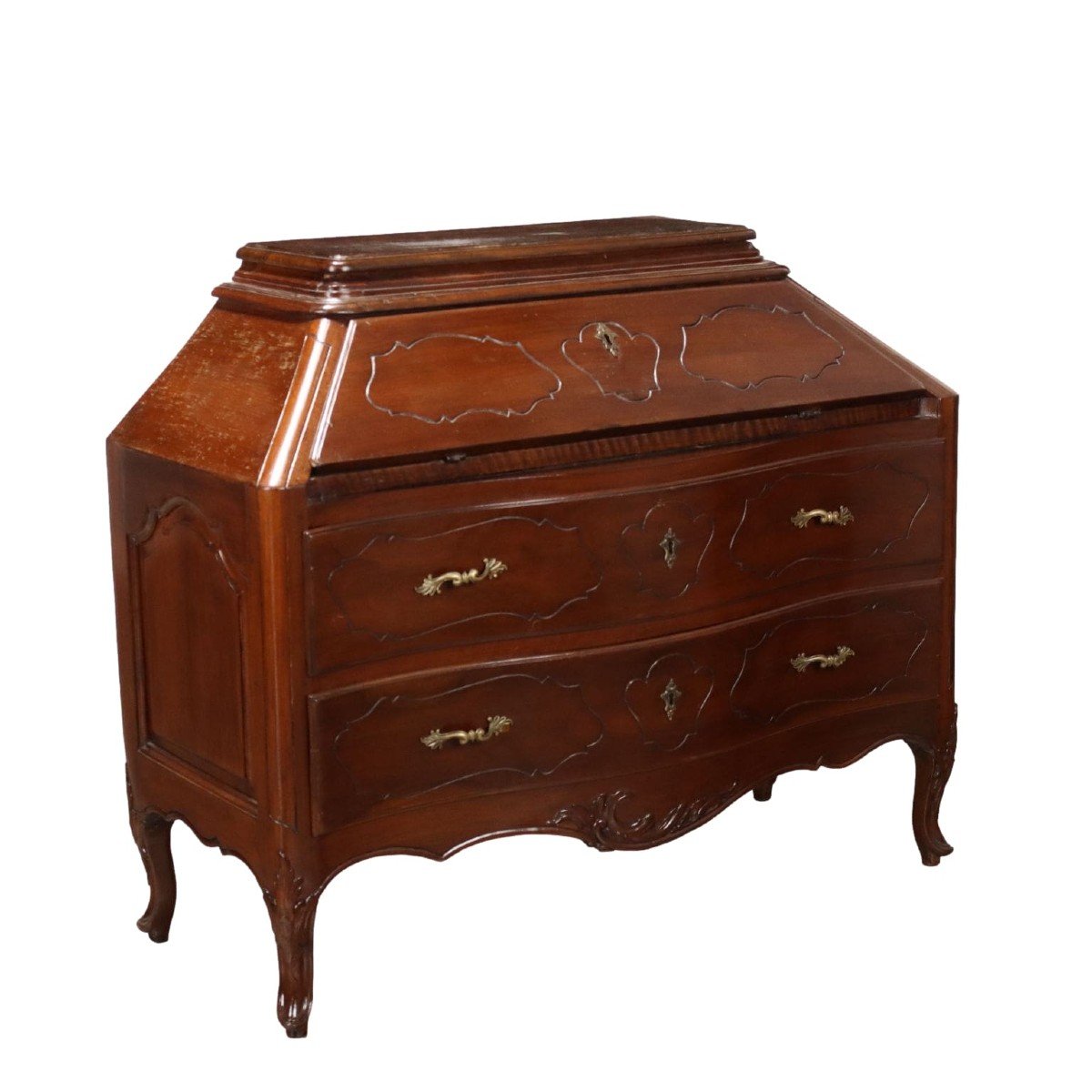 Baroque Drop-leaf Cabinet Parma Third Quarter 18th Century