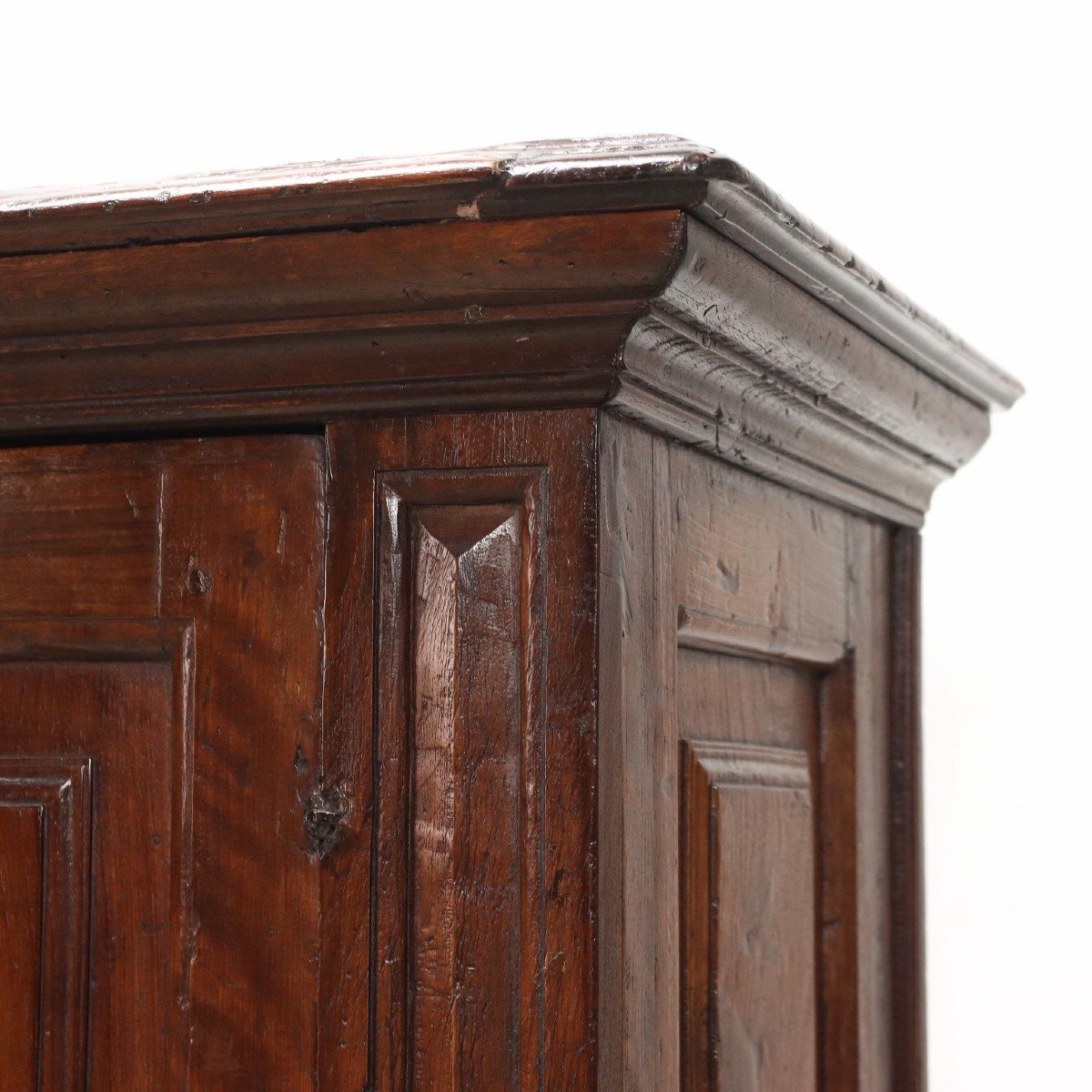 Antique Cupboard Walnut 4 Doors Italy XX Century-photo-4