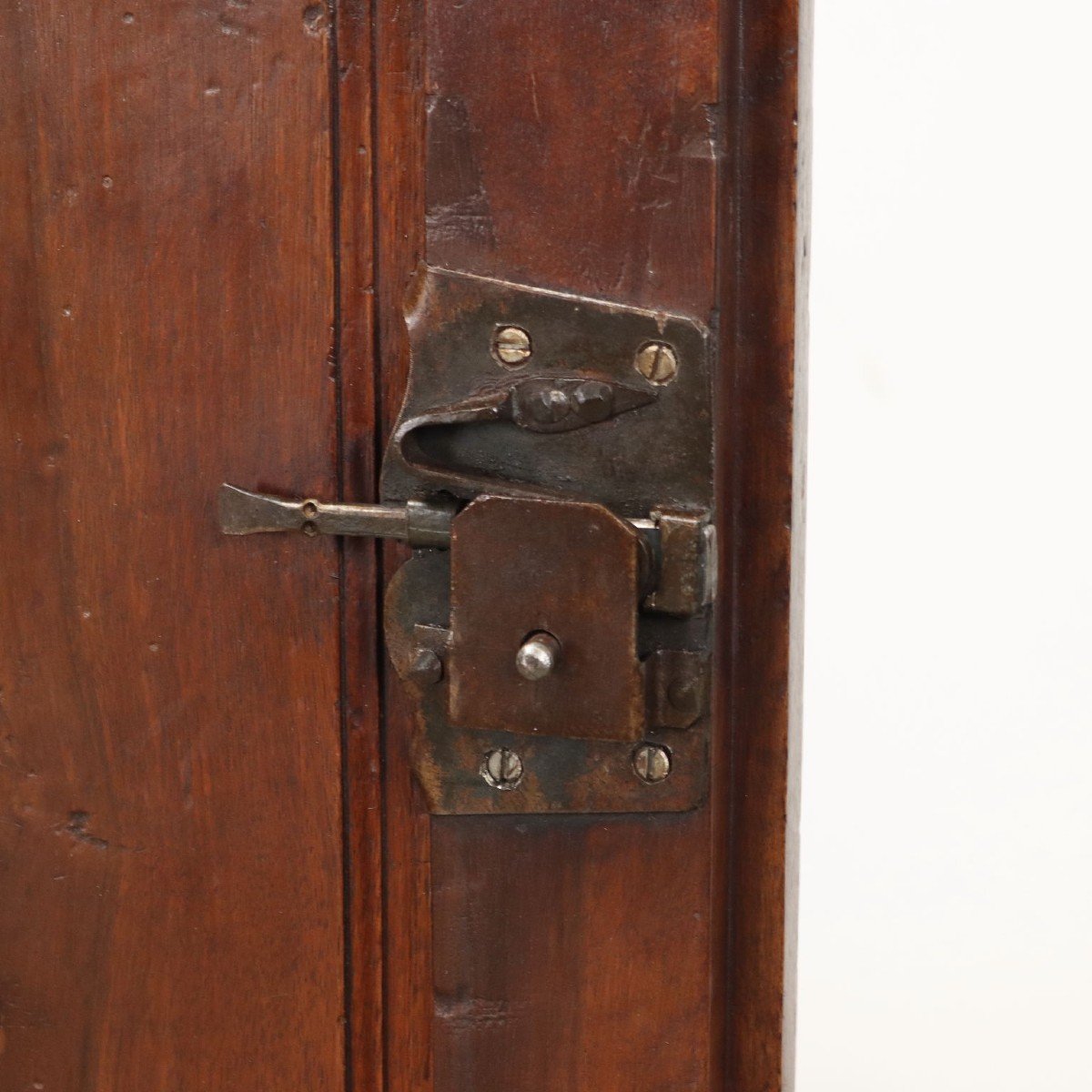 Antique Cupboard Walnut 4 Doors Italy XX Century-photo-1