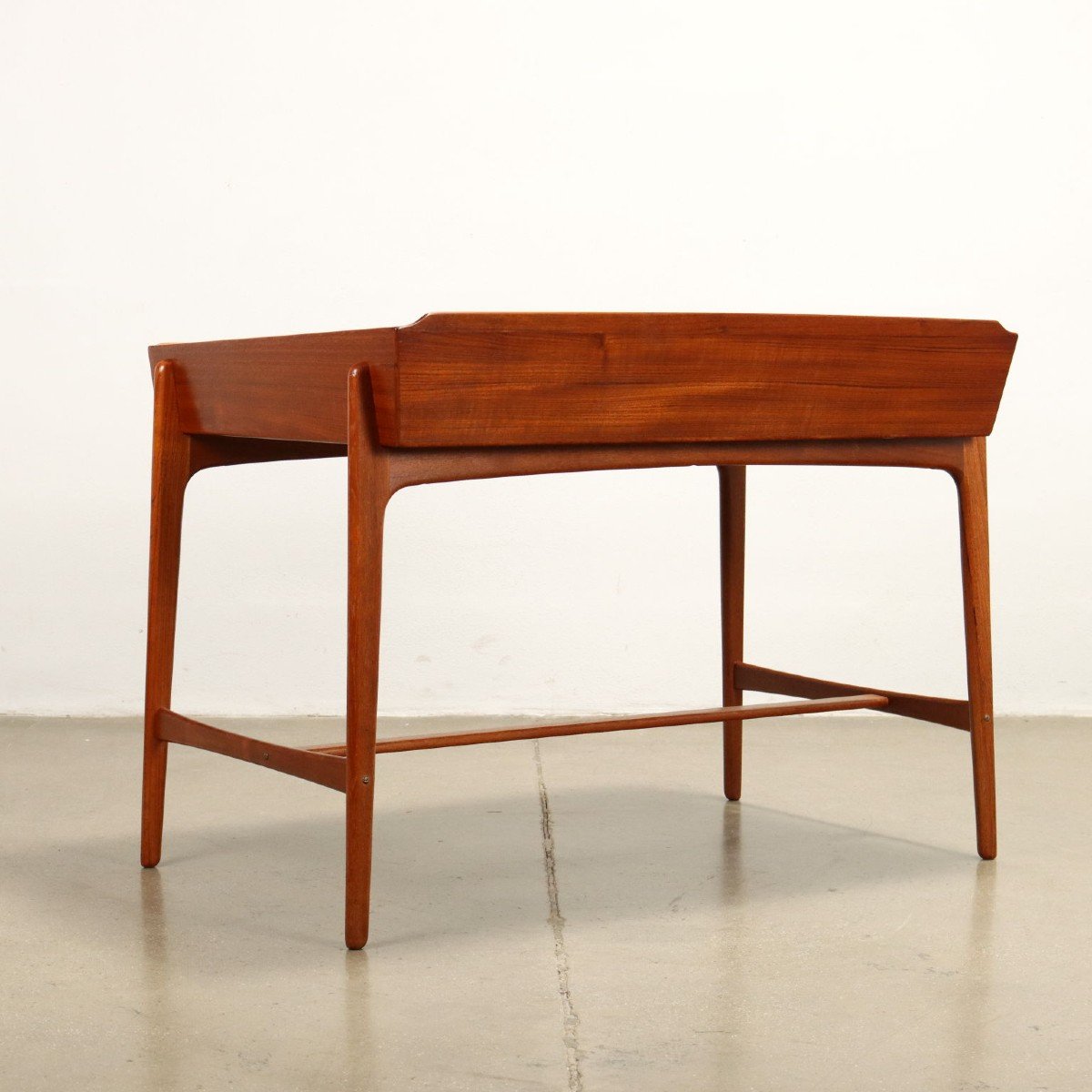 Vintage Writing Desk Svend åge Madsen For Sigurd Hansen Teak 1950s-photo-6