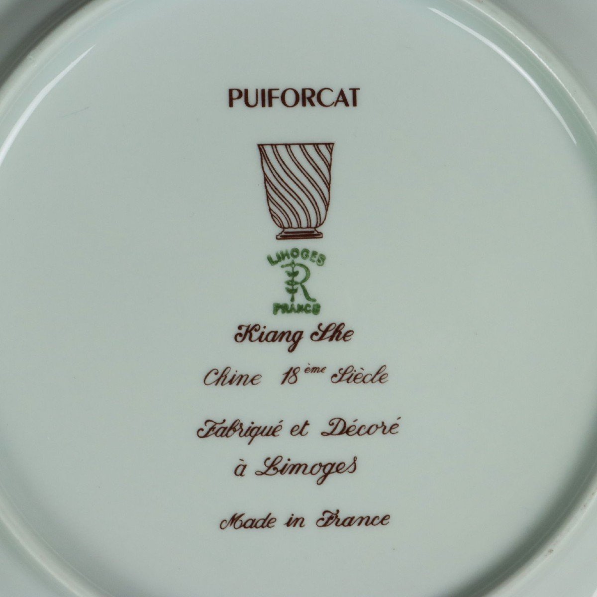 Service De Table Ancien Puiforcat Limoges Porcelaine '900 France-photo-6