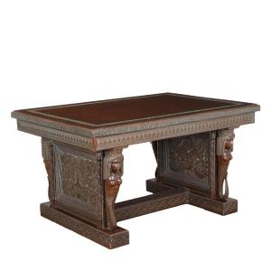 Carved Wooden Table