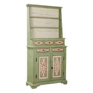 Ancien Double Top Cupboard Baroque Fir Italy XX Century