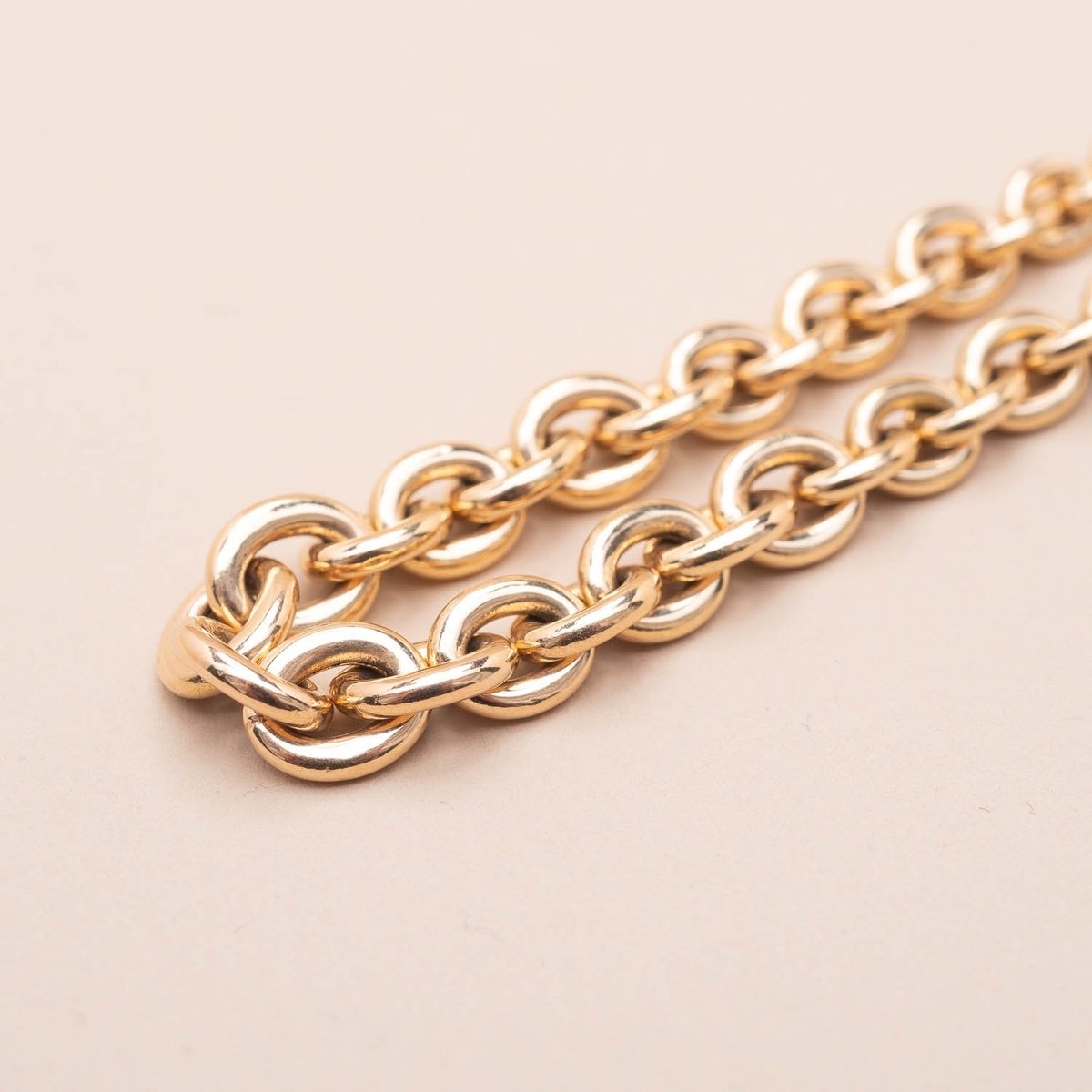 Collier Vintage Grosse Maille Chantal-photo-3