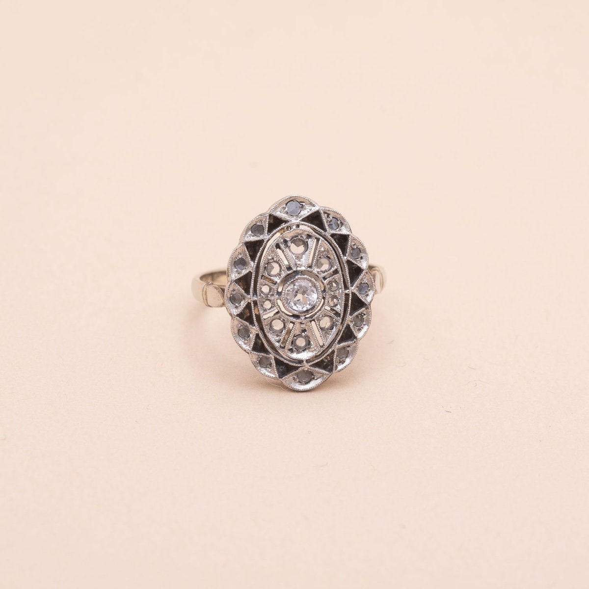 Vintage Onnee Eclats Diamond Ring