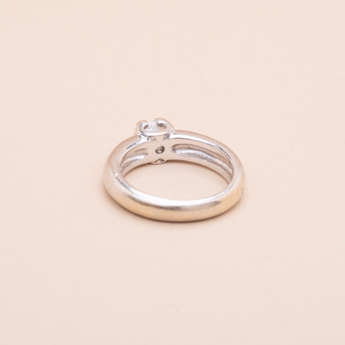 Vintage Square Cushion Diamond Ring 1.05 Carat-photo-3