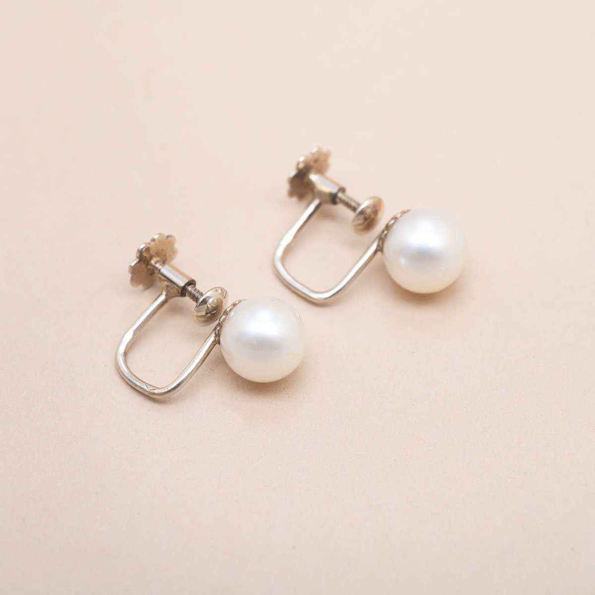 Antique Pearl Earrings