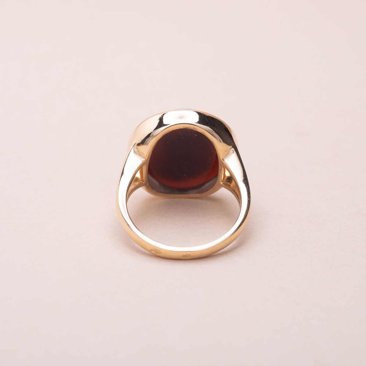 Bague Or Isadora Camée Sardonyx -photo-3