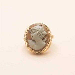 Mercury Cameo Ring