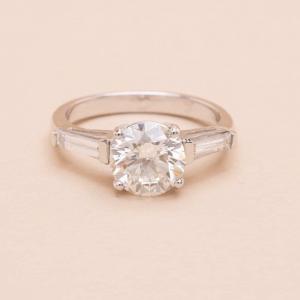 Solitaire Gold Diamond 2.02 Carats