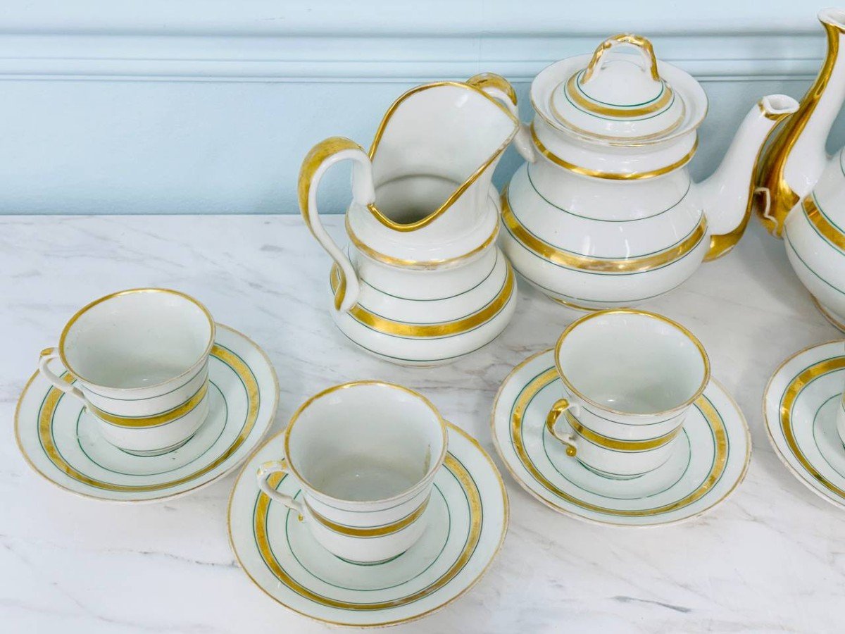 Porcelain Coffee And Tea Service From Old Paris-photo-3